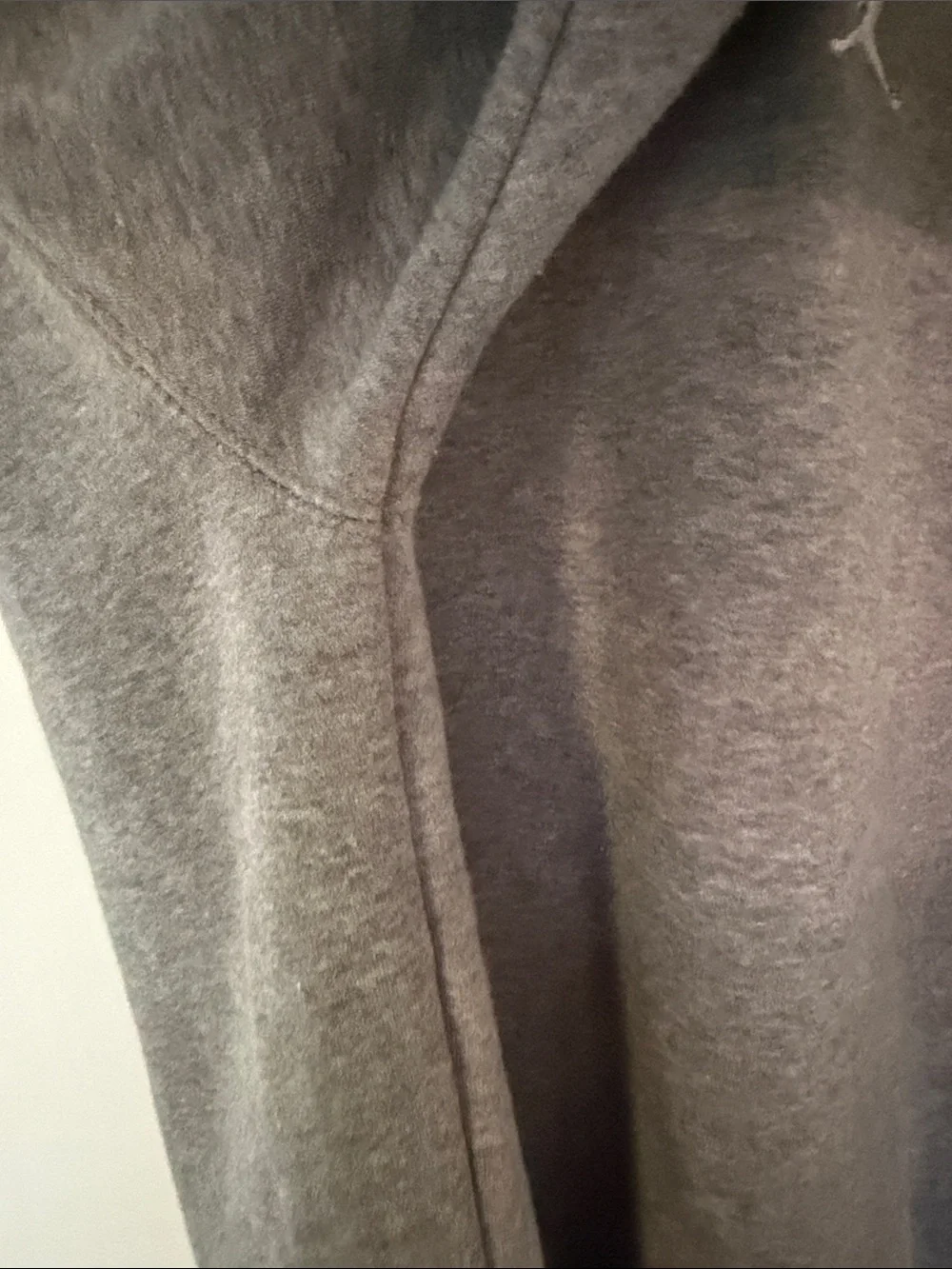 Jordan Men's Crewneck Sweatshirt - Grey with White Jumpman